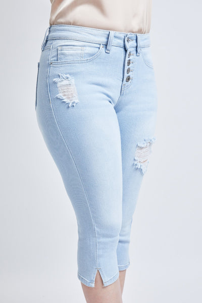 Women's Vintage High Rise Capri Jeans