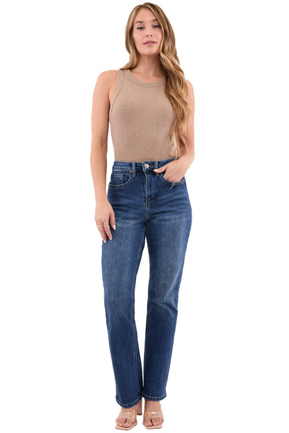 Dylan High Rise Straight Leg Jeans