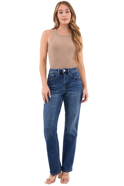 Dylan High Rise Straight Leg Jeans