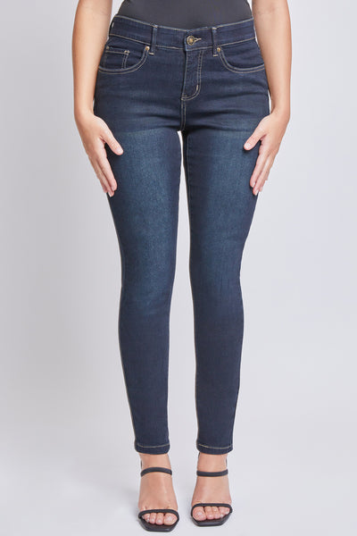 Women's Elastic Waistband Skinny Jeans