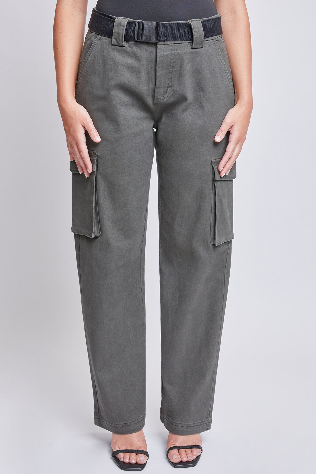 Women’s High Rise Belted Cargo Pants