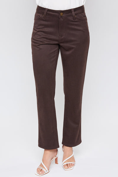 Women's Sueded Twill 5 Pocket Straight Leg Pant Lifestyle Collection
